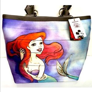 Harvey's Seatbelt Disney Couture Ariel & Ursula Handbag